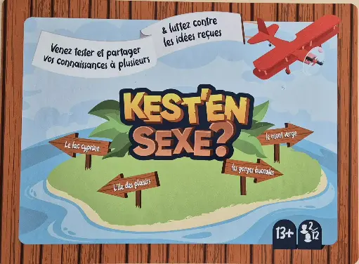 Boite de Jeu "KEST'EN SEXE ?"